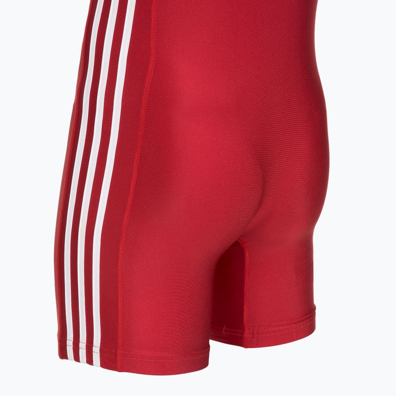 Комбінезон чоловічий adidas 3 Stripe Singlet red/white 4