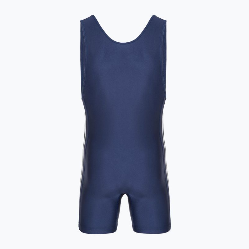 Чоловічий комбінезон adidas 3 Stripe Singlet navy/white 2
