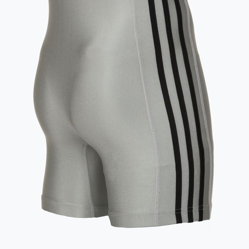 Комбінезон чоловічий adidas 3 Stripe Singlet grey/black 4