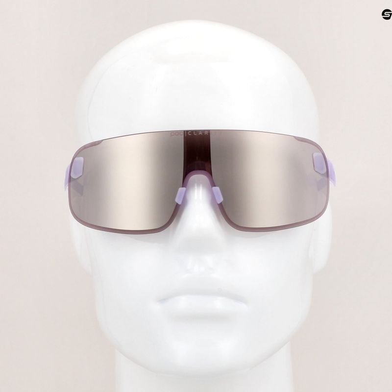 Окуляри велосипедні POC Elicit purple quartz translucent/clarity road silver 11