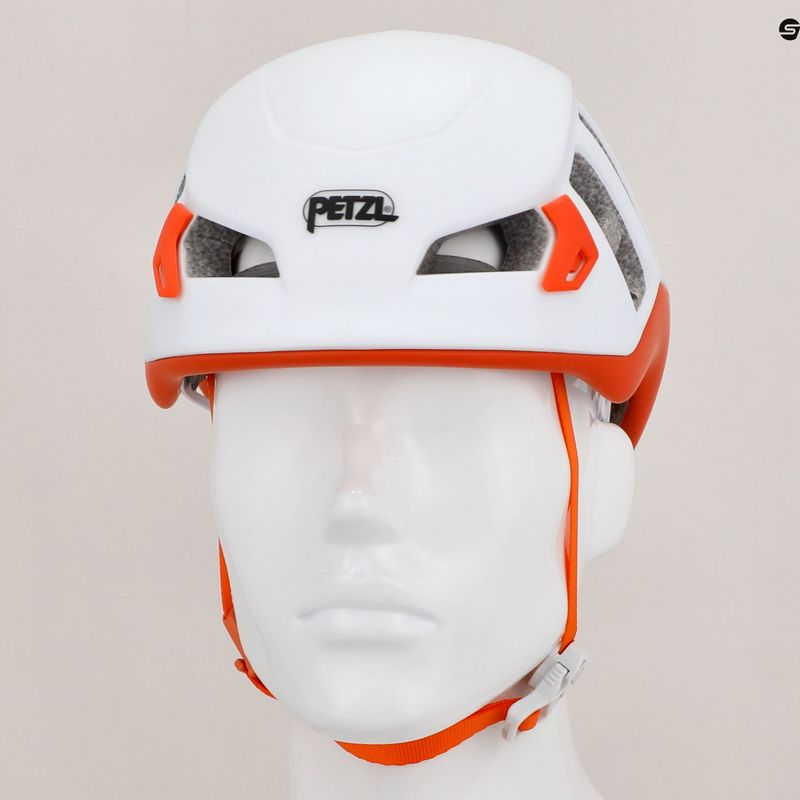 Шолом альпіністський Petzl Meteor біло-помаранчевий A071AA02 15