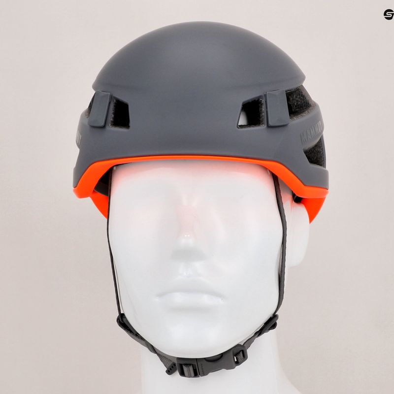 Шолом альпіністський Mammut Crag Sender сірий 10