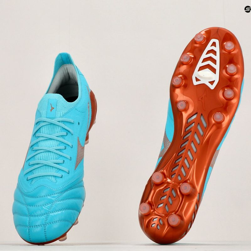 Футбольні бутси Mizuno Morelia Neo III Beta Elite блакитні P1GA239125 11