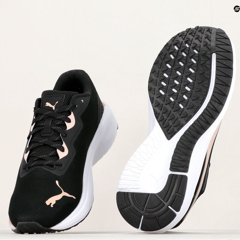 Кросівки для бігу жіночі PUMA Aviator Profoam Sky Winter чорно-рожеві 376947 03 14