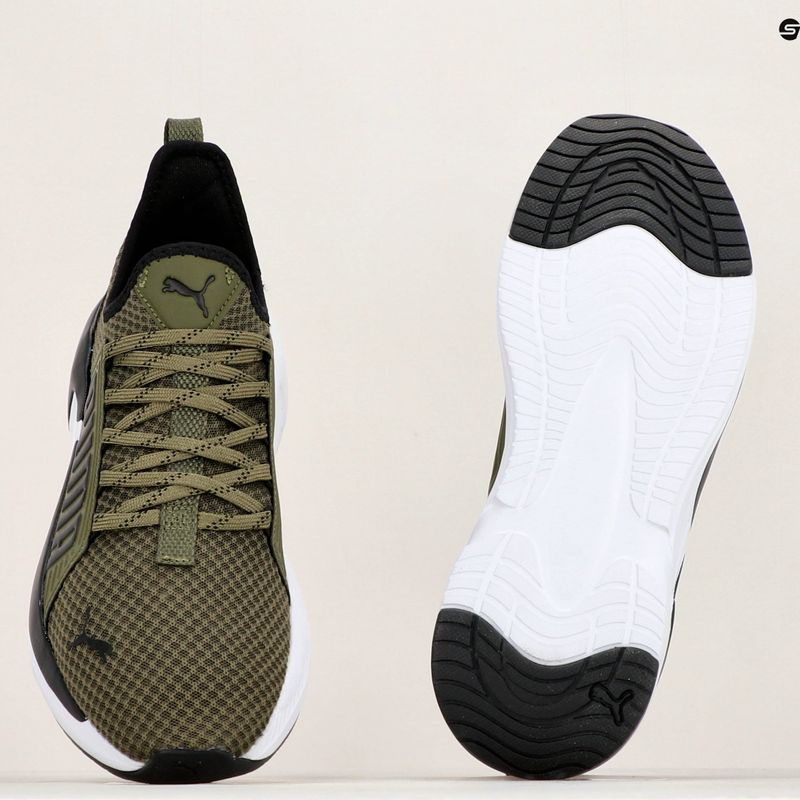 Кросівки тренувальні чоловічі PUMA Softride Premier Slip On Tiger Camo зелені 378028 03 14