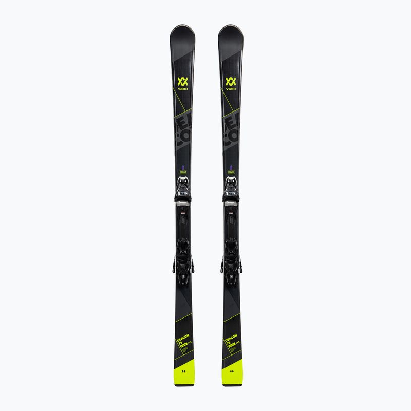 Лижі гірські Völkl Deacon 75 + VMotion 10 GW чорні 119181/6562U1.VA