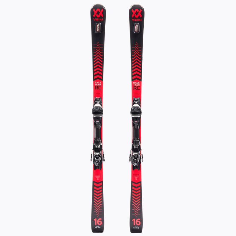 Лижі гірські Völkl RACETIGER RC + VMotion 10 GW чорні  120041/6562U1.VA