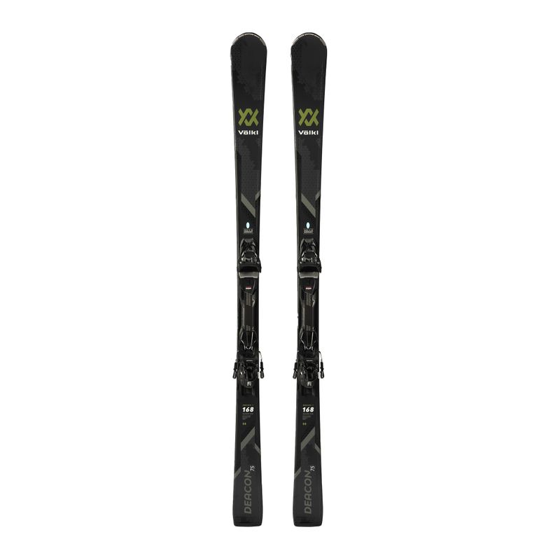 Лижі гірські Völkl Deacon 75 + VMotion 10 GW чорні  120181