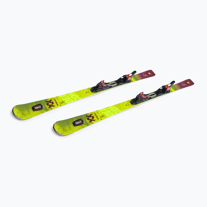 Лижі гірські Völkl Deacon 76+RMotion2 12GW жовті 121121/6877T1.VR 4