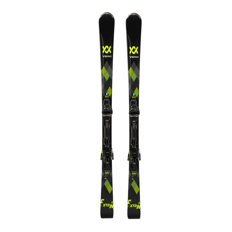 Лижі гірські Völkl Deacon XTD + VMotion 10 GW чорні  121181/6562U1.VA