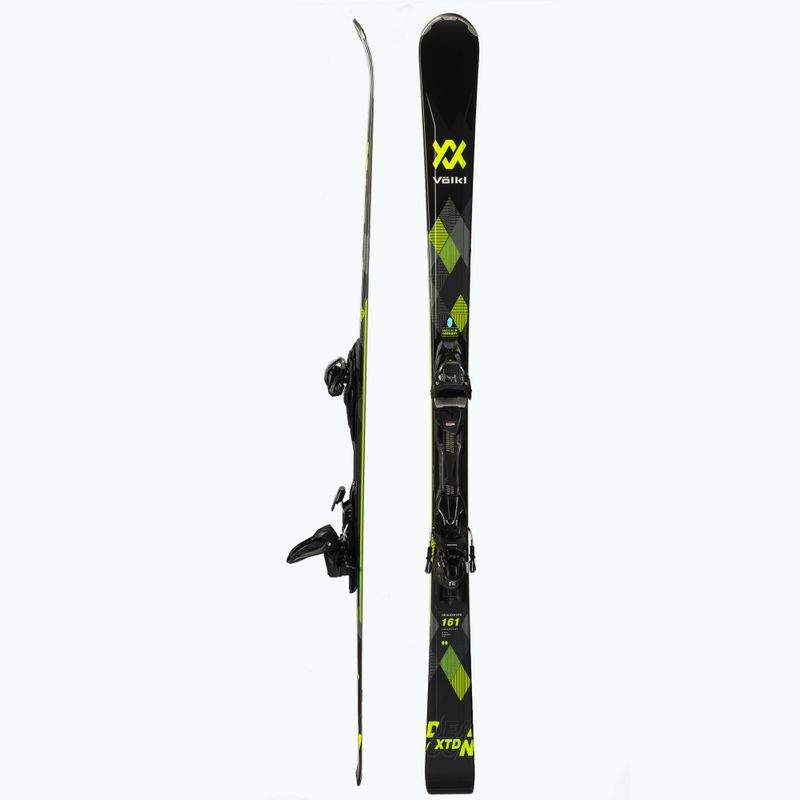 Лижі гірські Völkl Deacon XTD + VMotion 10 GW чорні  121181/6562U1.VA 2