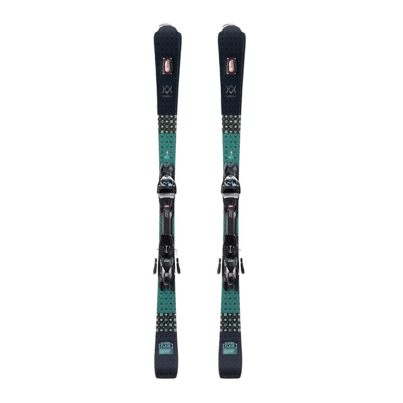 Лижі гірські жіночі Völkl FLAIR SC Carbon + VMotion 11 alu GW Lady чорні 121251/6762V1.VJ