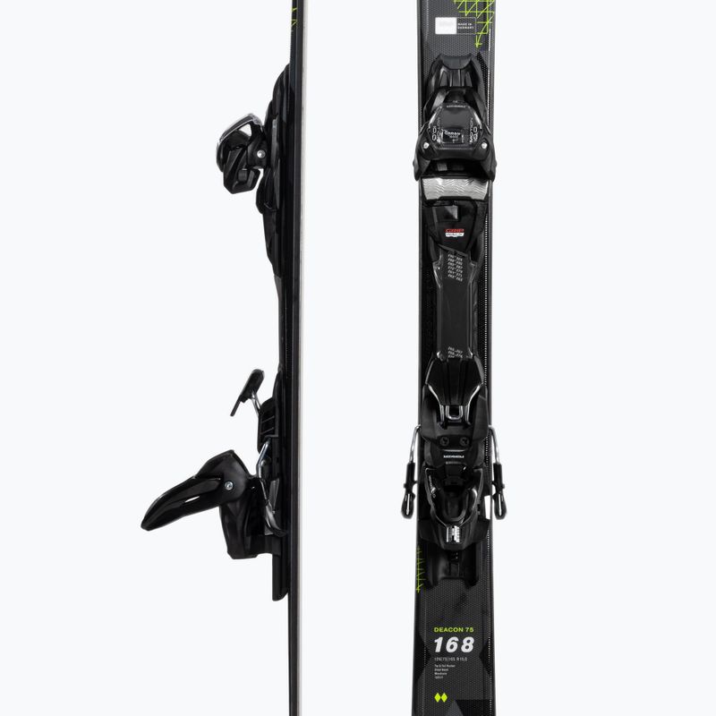 Лижі гірські чоловічі Völkl Deacon 75 + VMotion3 чорні 122171/6562U1 5