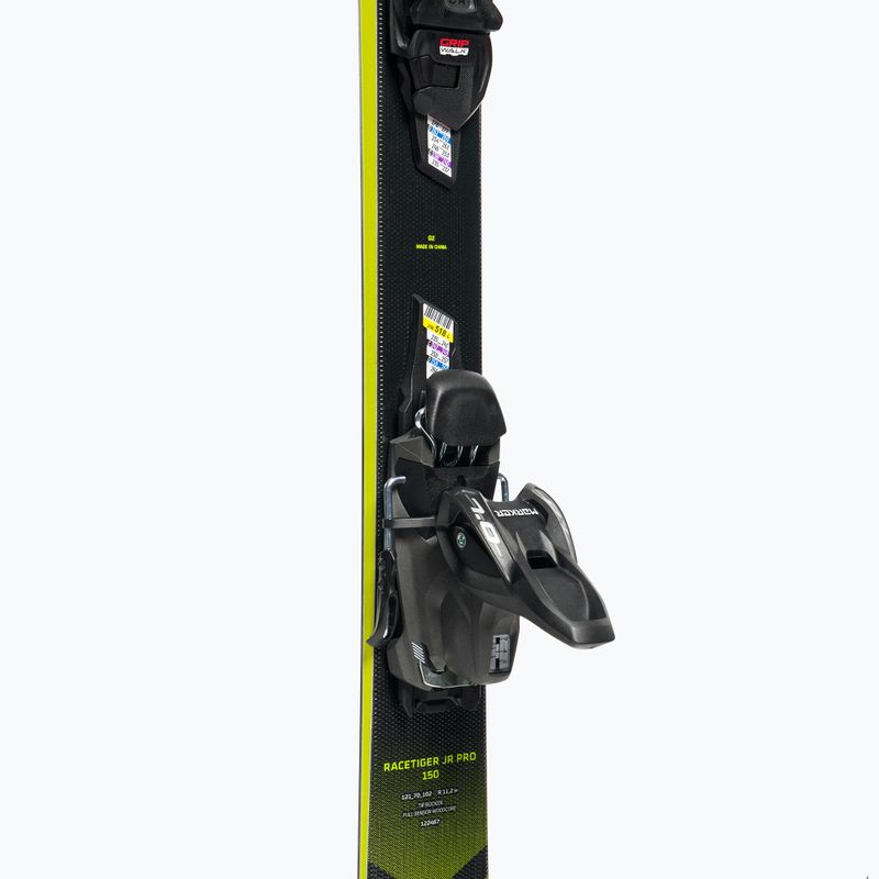 Лижі гірські дитячі Völkl Racetiger JR Pro + 7.0 VMotion JR жовто-чорні 122467/6262T1.VA 7