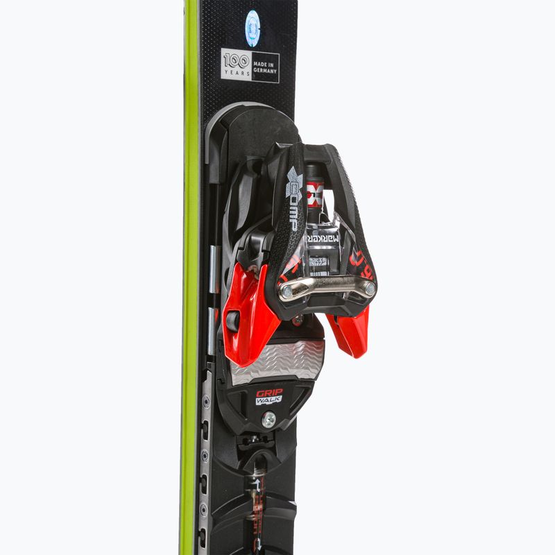Гірські лижі Völkl Racetiger SL Master + XComp 16 GW жовто-чорні 4