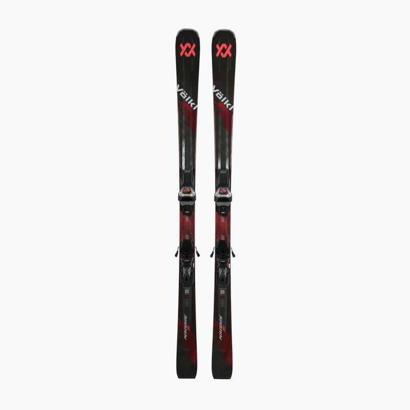 Лижі гірські Völkl Peregrine 80 + Кріплення Lowride 12 TCX black/red