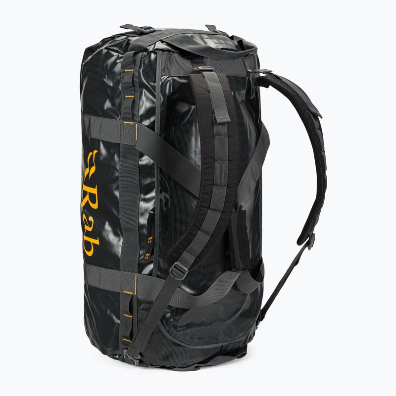 Сумка дорожня чоловіча Rab Expedition Kitbag 80 l сіра QP-09-GY-80 3