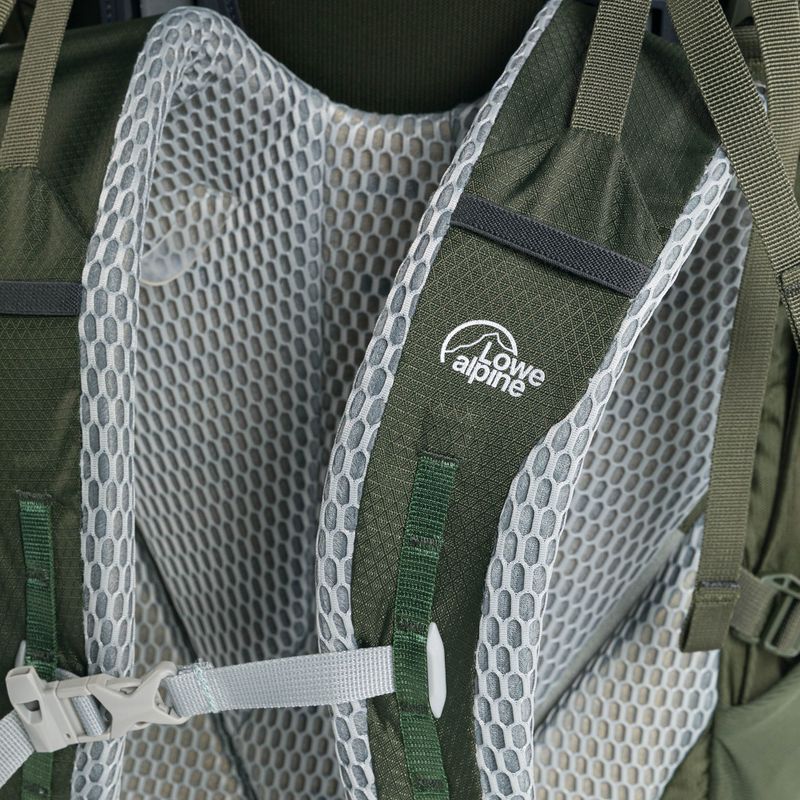 Рюкзак трекінговий чоловічий Lowe Alpine Cerro Torre 65 + 20 l зелений FBQ-01-DO-65 7