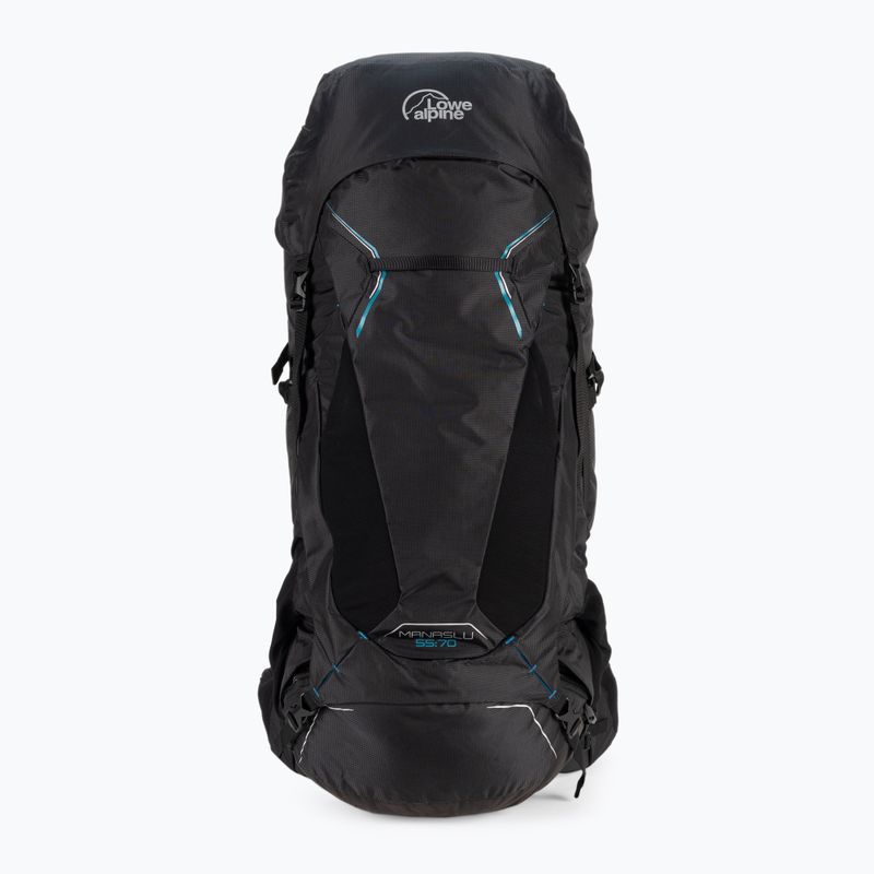 Рюкзак трекінговий чоловічий Lowe Alpine Manaslu 55:70 55+15 l чорний FBQ-04-BL-55