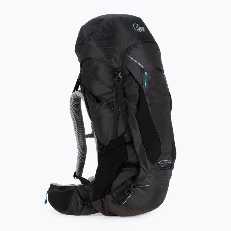 Рюкзак трекінговий чоловічий Lowe Alpine Manaslu 55:70 55+15 l чорний FBQ-04-BL-55 2