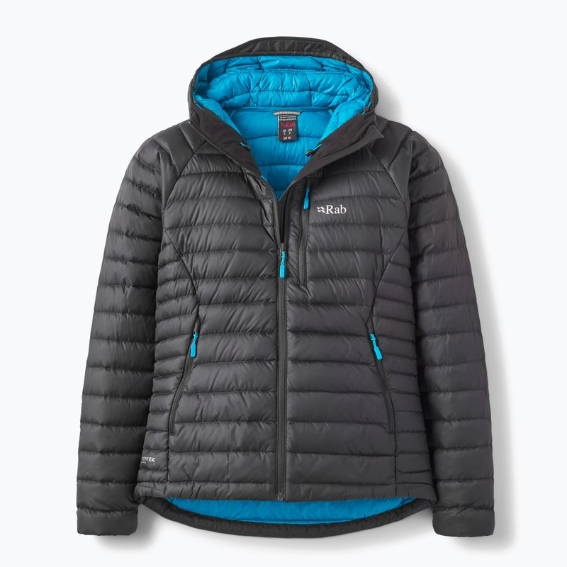Пуховик жіночий Rab Microlight Alpine black 2