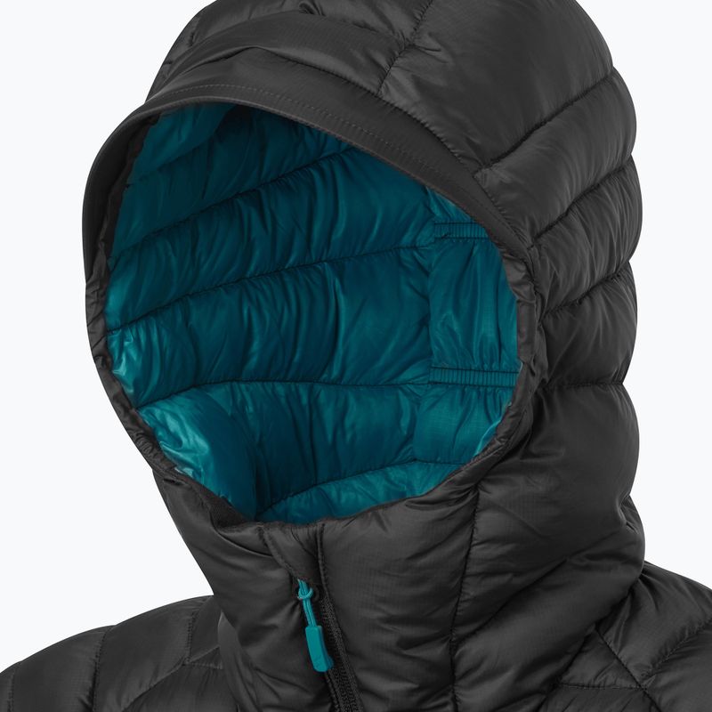 Пуховик жіночий Rab Microlight Alpine black 4