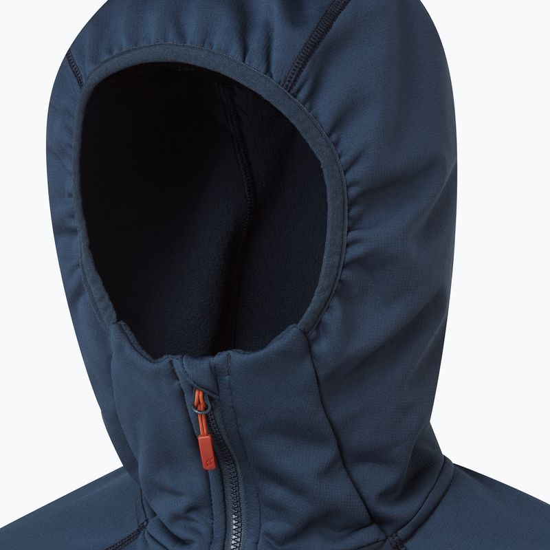 Флісова кофта чоловіча Rab Superflux Hoody блакитна QFE-89-DI 3