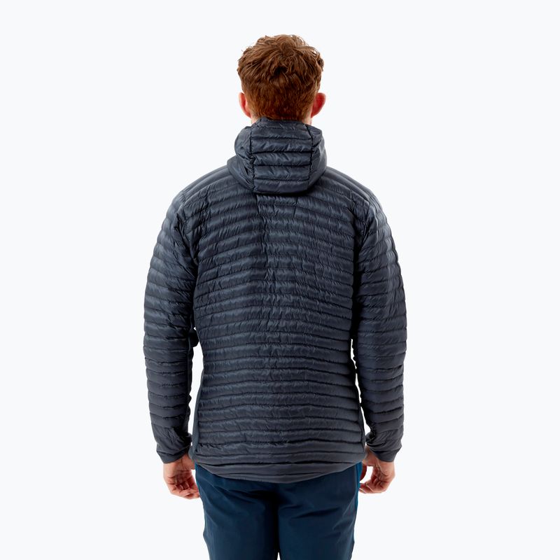 Пуховик чоловічий Rab Cirrus Flex 2.0 Hoody сірий QIO-68 2