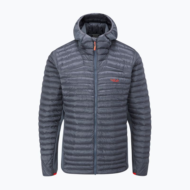 Пуховик чоловічий Rab Cirrus Flex 2.0 Hoody сірий QIO-68 6