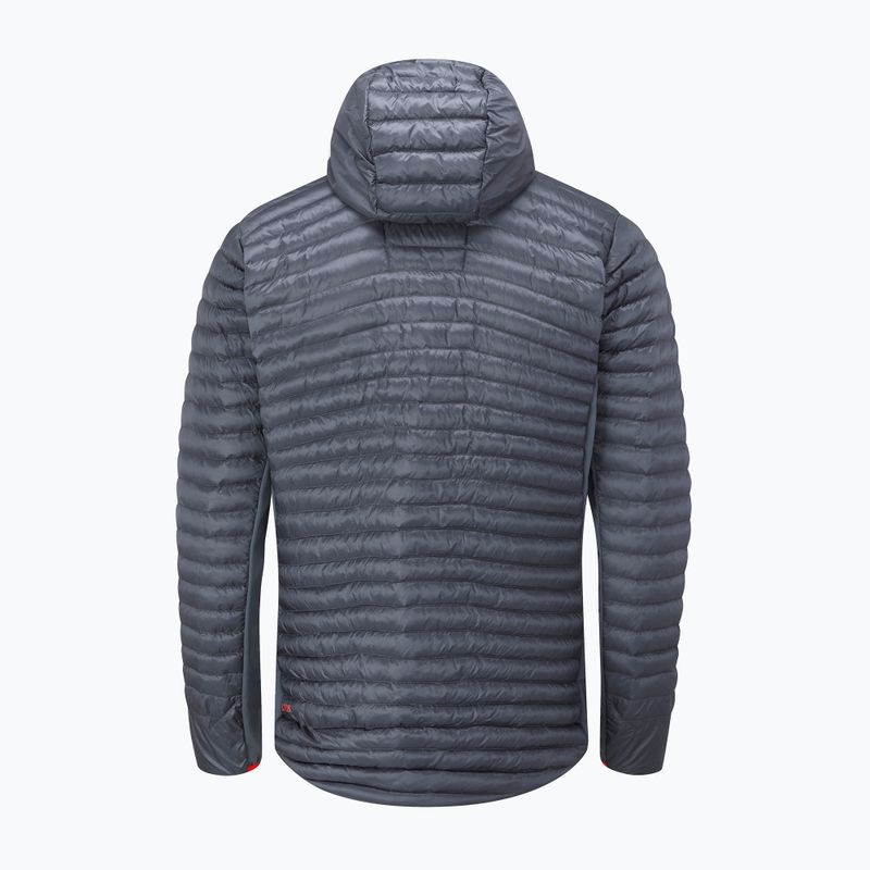 Пуховик чоловічий Rab Cirrus Flex 2.0 Hoody сірий QIO-68 7
