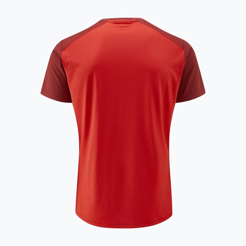 Чоловіча футболка Rab Force ascent red/oxblood red 6