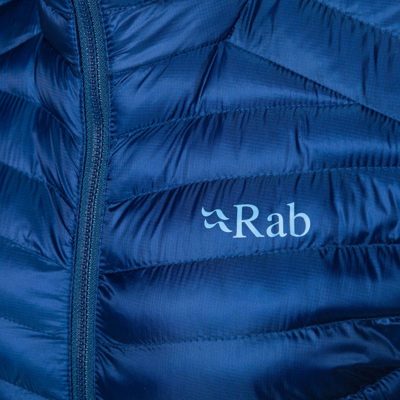 Пуховик жіночий Rab Cirrus Flex 2.0 Hoody блакитний QIO-69 3
