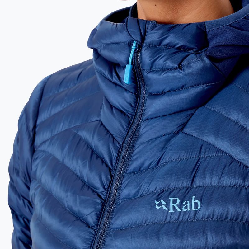 Пуховик жіночий Rab Cirrus Flex 2.0 Hoody блакитний QIO-69 8