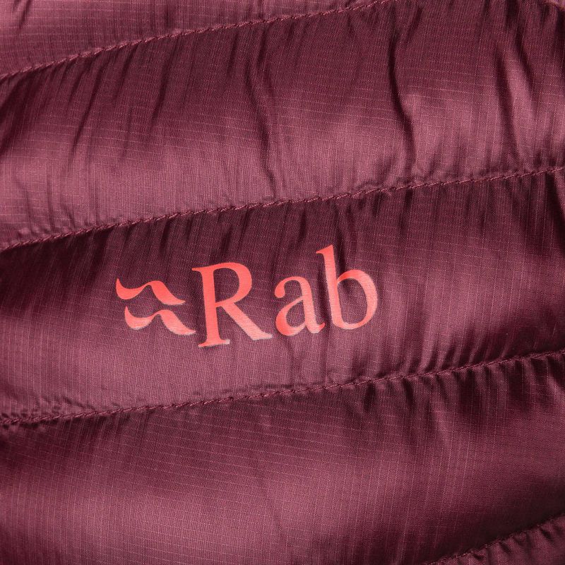 Пуховик жіночий Rab Cirrus Flex 2.0 Hoody бордовий QIO-69 4
