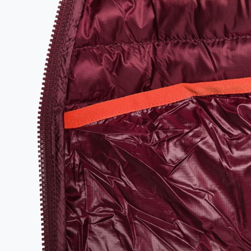 Пуховик жіночий Rab Cirrus Flex 2.0 Hoody бордовий QIO-69 6