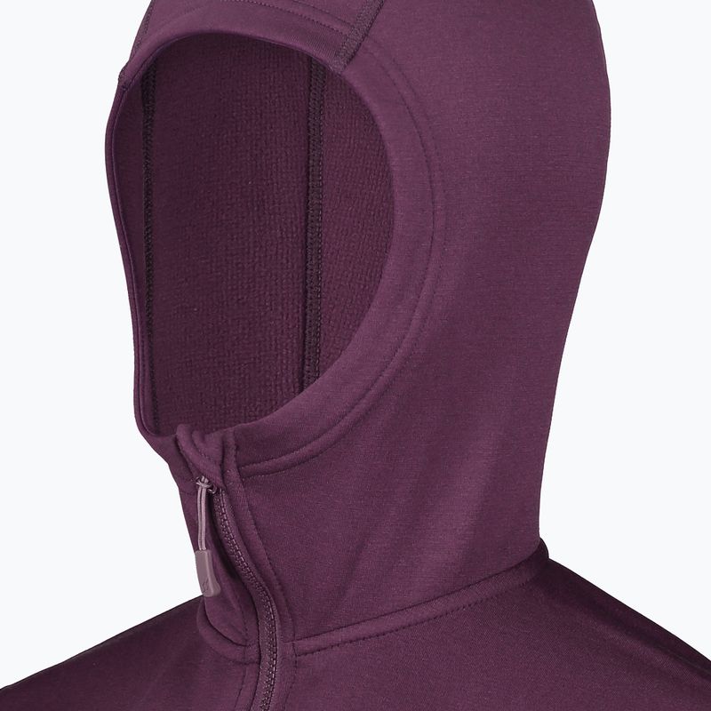 Флісова кофта жіноча Rab Geon Hoody фіолетова QFE-94-EGG 5