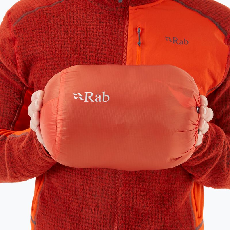 Чоловічий гірський пуховик Rab Infinity Alpine чорний/антрацит 10