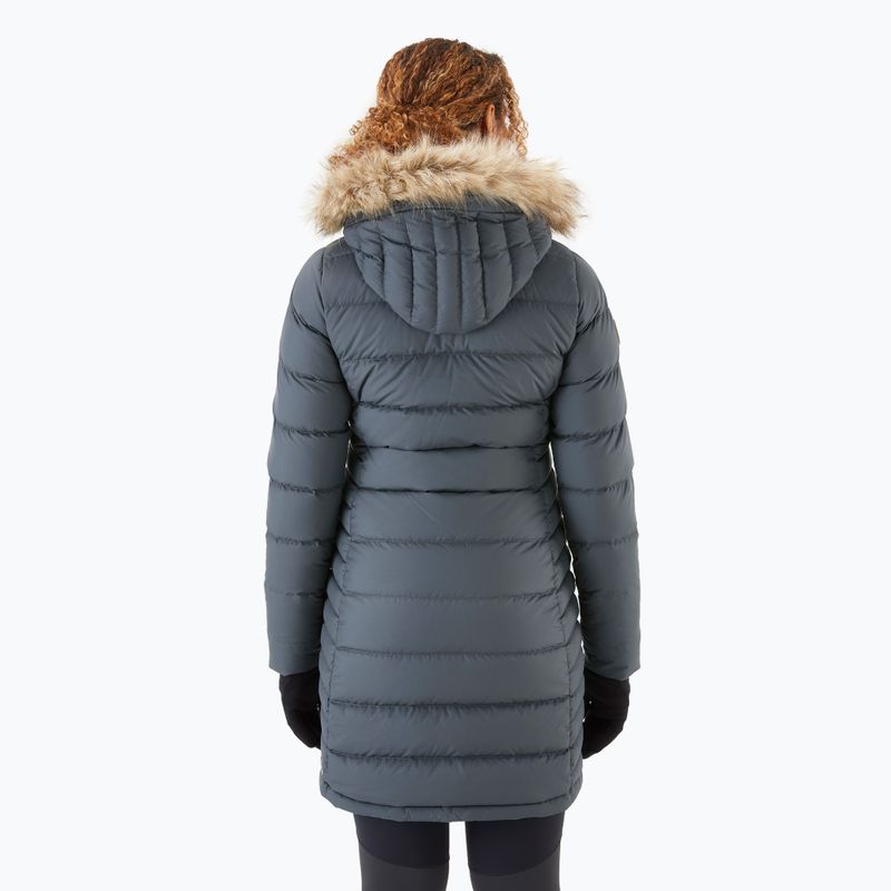 Жіноча пухова куртка Rab Deep Cover Parka steel 2