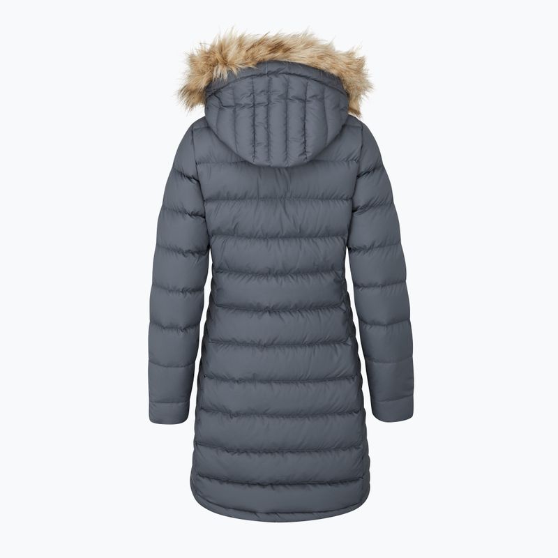 Жіноча пухова куртка Rab Deep Cover Parka steel 4