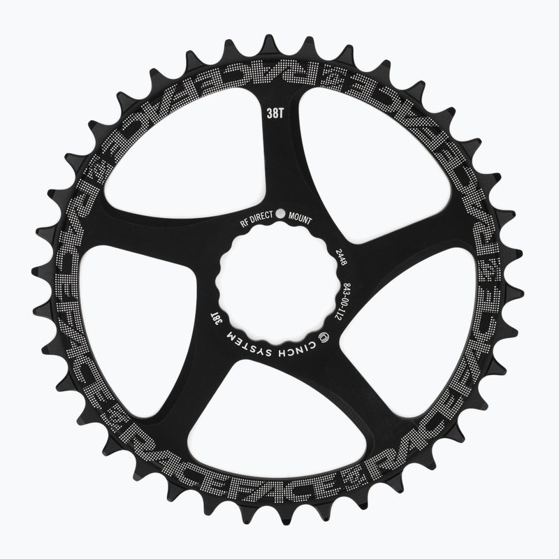 Зірочка RACE FACE Cinch DM 38T matte black