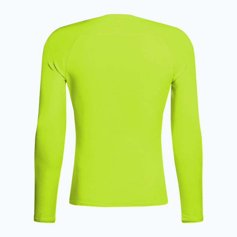 Лонгслів термічний чоловічий Nike Dri-FIT Park First Layer LS volt/black 2