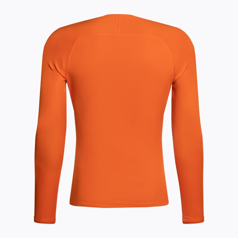 Лонгслів термічний чоловічий Nike Dri-FIT Park First Layer LS safety orange/white 2