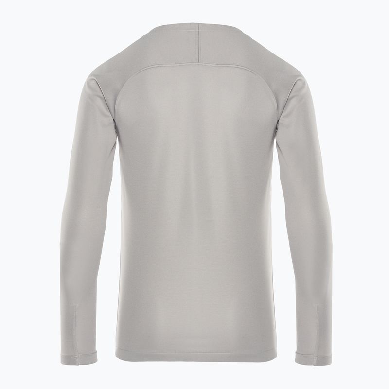 Лонгслів термічний дитячий Nike Dri-FIT Park First Layer pewter гrey/white 2