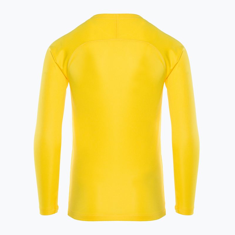 Лонгслів термічний дитячий Nike Dri-FIT Park First Layer tour yellow/black 2