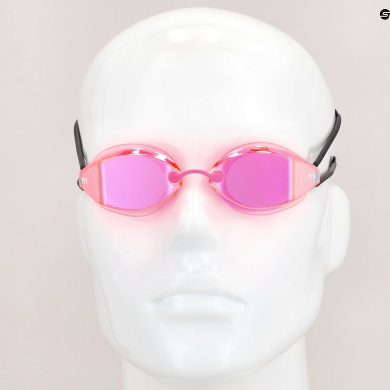 Окуляри для плавання TYR Tracer-X Racing Mirrored pink/black LGTRXM_694 9