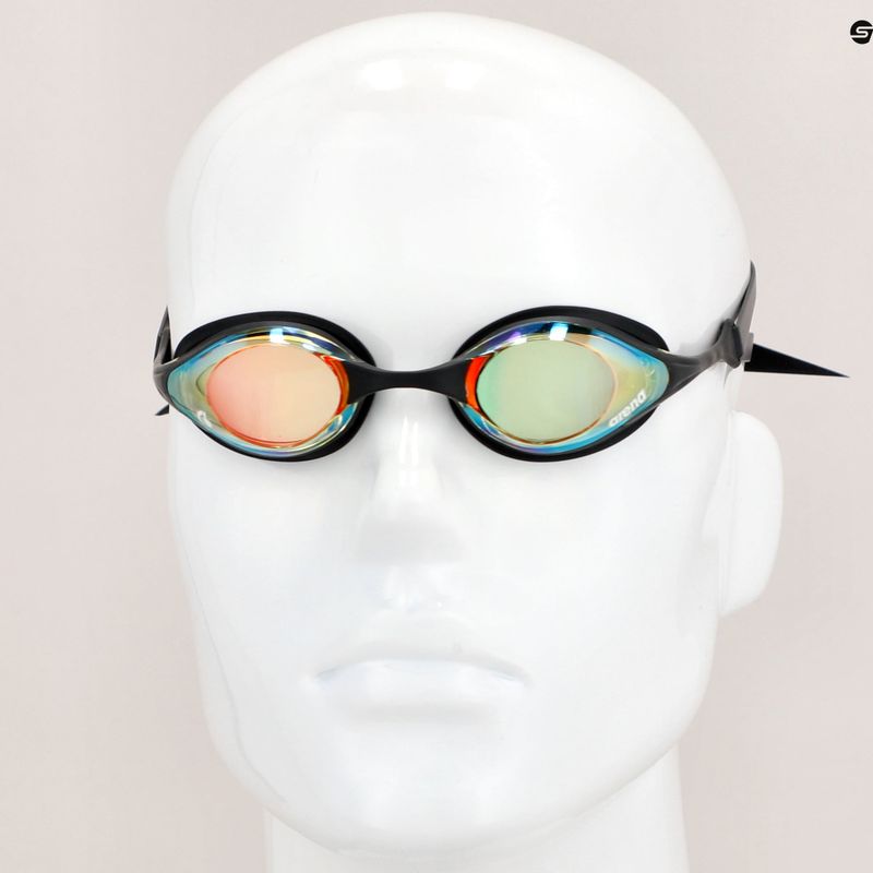 Окуляри для плавання Arena Cobra Swipe Mirror yellow copper/black 15