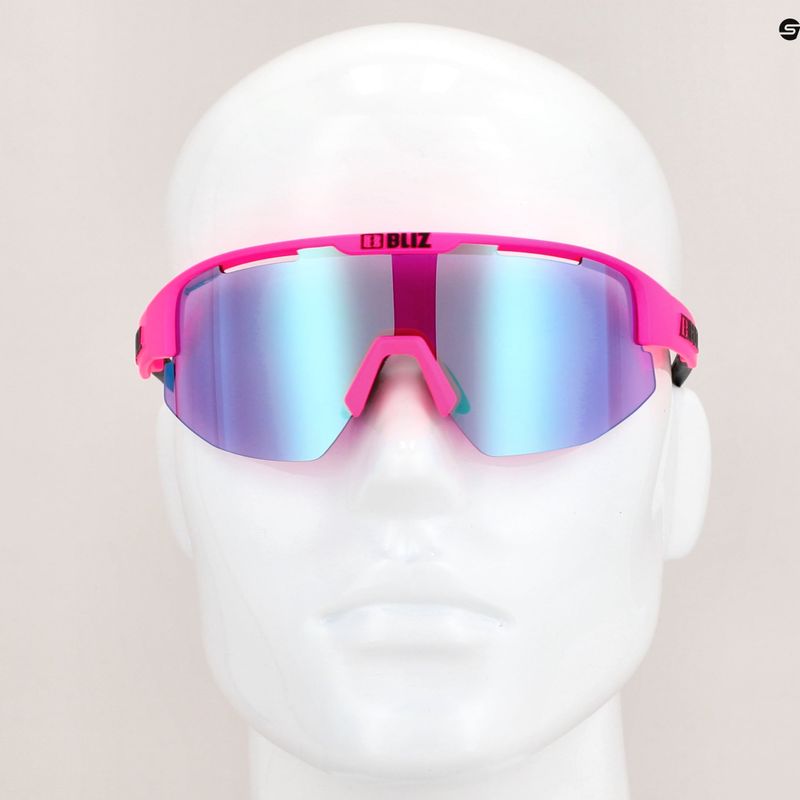 Окуляри велосипедні Bliz Matrix Nano Optics Nordic Light pink/begonia/violet blue multi 11