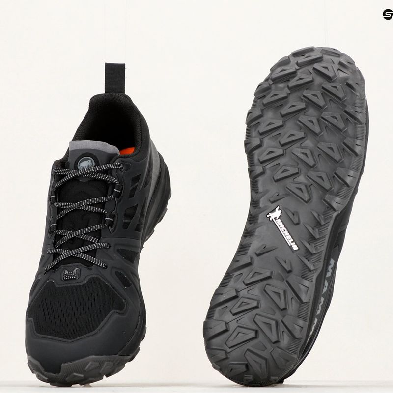 Взуття туристичне чоловіче Mammut Saentis Low чорне 11