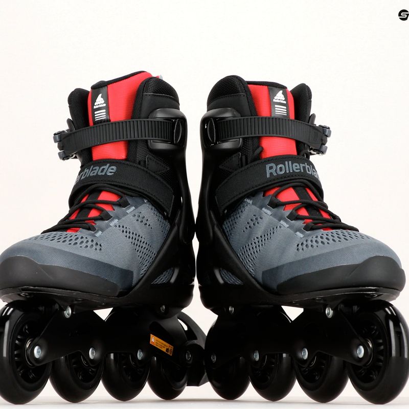 Роликові ковзани чоловічі Rollerblade Macroblade 84 сірі 07370800749 19
