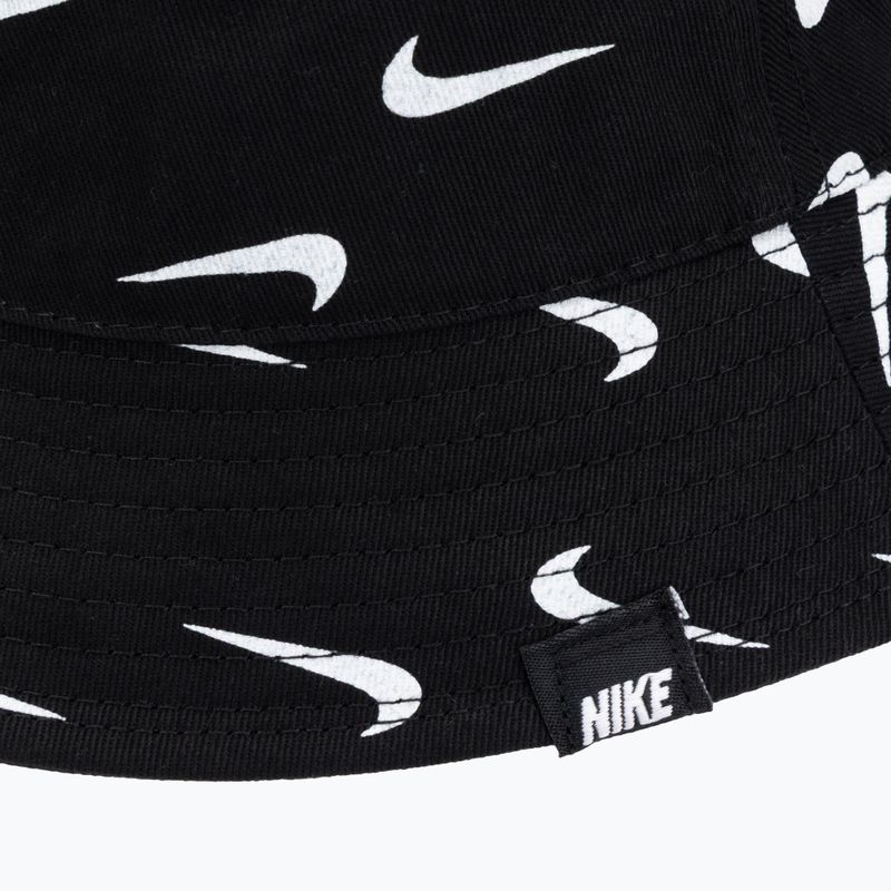 Капелюх дитячий Nike Swoosh Print Bucket black 3
